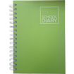 Picture of SCHOLASTIC DIARY HARD SPIRAL LIME
